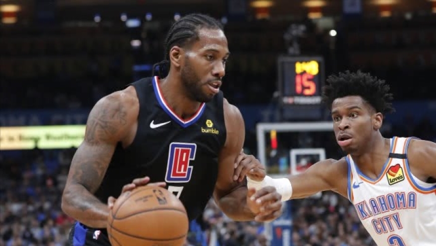 快船力克雷霆，克莱带队取胜