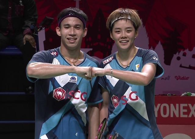 印尼队碾压丹麦队，黄鸭组合高光表现